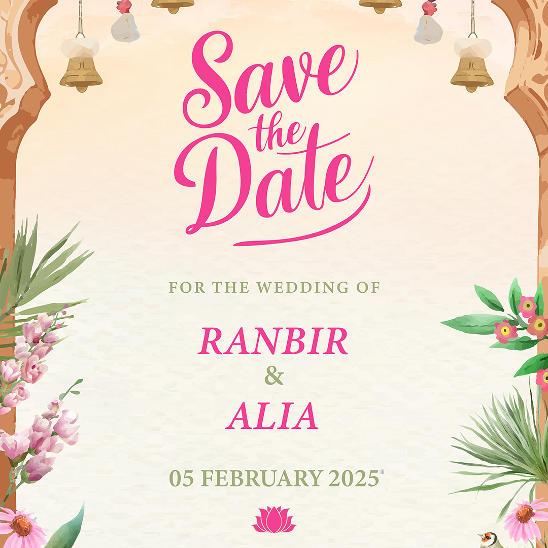 Tinkle & Bloom Save The Date
